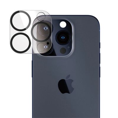 2. PanzerGlass Bundle 3in1 Set transparente Hülle + Folie + Kameraabdeckung für iPhone 15 Pro Max