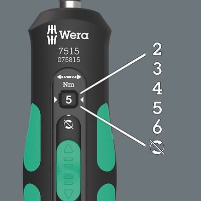 4. Wera 7515 Einzeln