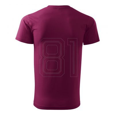 2. Malfini Basic M T-Shirt MLI-12943 fuchsia