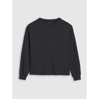 2. Langarmshirt Oversize glatt Mädchen 4F 4FJWSS25TLONF377-20S