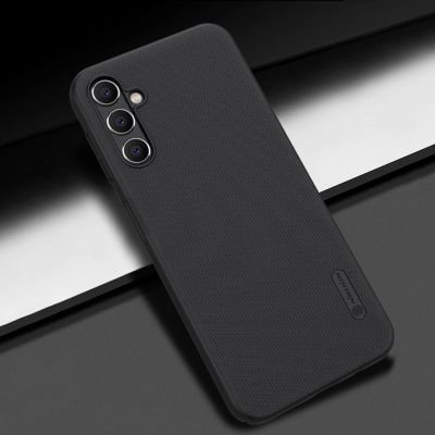 8. Nillkin Super Frosted Shield Hülle für Samsung Galaxy A14 5G / Galaxy A14 Handyhülle Schwarz