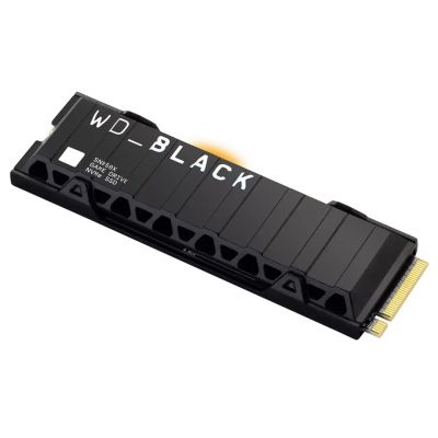 4. WD Black SN850X WDS100T2XHE SSD (1 TB; M.2; PCIe NVMe 4.0 x4; Kühlkörper)