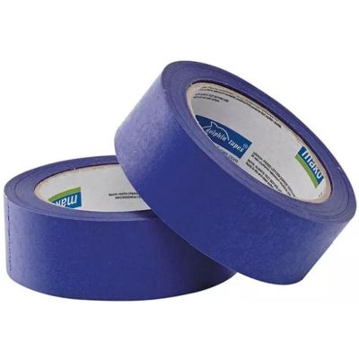 4. Professionelles blaues Malerband von Mako, 2 Stück, 38 mm x 40 m, blau