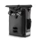 2. Rockbros Fahrradtasche mit Rucksackfunktion, wasserdicht, mit Helmbefestigung 18l - Schwarz