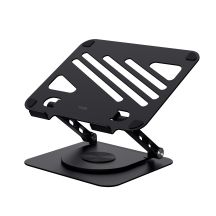Vertrauen Sie dem ZEFF METAL Laptopständer in Schwarz