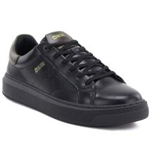 Herren-Sportschuhe aus Leder, schwarze Sneaker Big Star UU174291