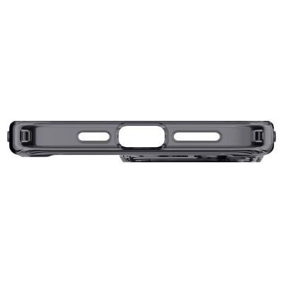 12. Spigen Ultra Hybrid Mag Case mit MagSafe für iPhone 15 Pro – Dunkelgrau (Zero One Pattern)