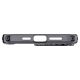 12. Spigen Ultra Hybrid Mag Case mit MagSafe für iPhone 15 Pro – Dunkelgrau (Zero One Pattern)
