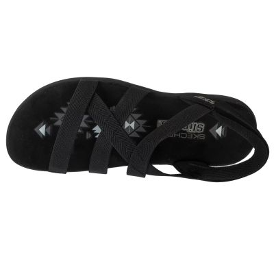 3. Skechers Slip-Ins: Reggae Slim - Stretch Flex 163460-BBK Schwarz 36