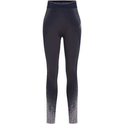 2. Damen-Thermoleggings ODLO Performance Warm Blackcomb BL Bottom Long, violett