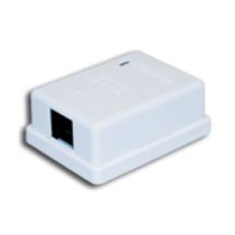 ALANTEC Aufputz-Buchse STP Kat. 5e 1xRJ45 GN005 (weiß)