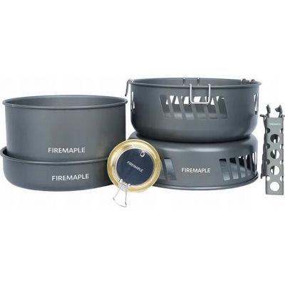 Fire Maple Kochset mit Spiritusbrenner