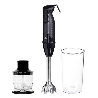 10. Braun MultiQuick 3 MQ30201M 0,6 l Stabmixer 900 W Schwarz, Satinierter Stahl