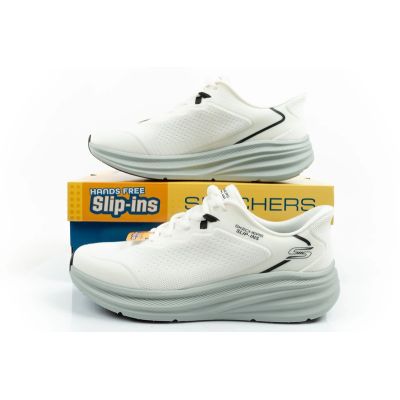 10. Skechers Bobs Skillz Herren-Sneaker, weiß, zum Hineinschlüpfen
