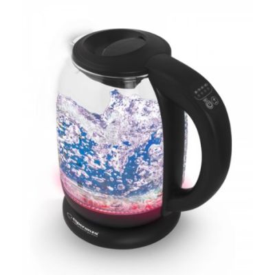 3. Esperanza LOIRE EKK027 Wasserkocher (2200W 1,7l; schwarz)