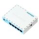 6. Mikrotik RB750GR3 Gigabit-Ethernet-Router, Türkis, Weiß