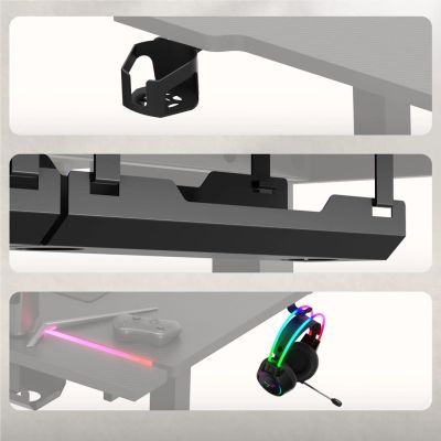 4. Gaming-Schreibtisch Huzaro Hero 8.7 RGB