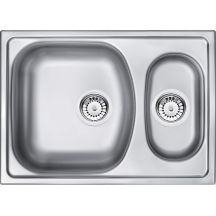Edelstahlspüle 1,5 Becken ZEX 3503 5908212043165