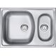 Edelstahlspüle 1,5 Becken ZEX 3503 5908212043165