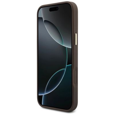 5. Guess 4G Magsafe-Hülle mit Portemonnaie für iPhone 18 Pro Max / 17 Pro Max – braun