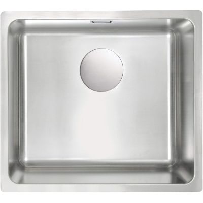 Edelstahlspüle, 1 Becken, ZPE_010D 5907650826347