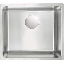 Edelstahlspüle, 1 Becken, ZPE_010D 5907650826347