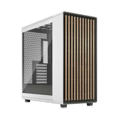 21. Fractal Design North XL Midi Chalk TG Klarsichthülle (Weiß, Transparente Seite)