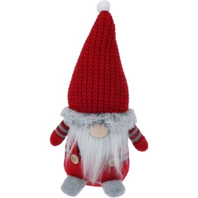 6. Weihnachtsgnoll 30 cm Rot