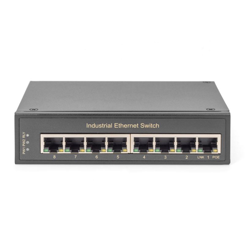 23. Industrieller 8-Port-Gigabit-Switch