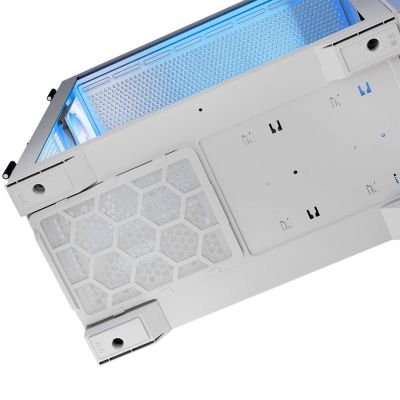 12. MODECOM HORIZON ARGB FLOW MIDI USB TYP-C GEHÄUSE WEISS