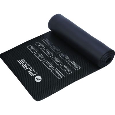 8. NBR-Trainingsmatte Schwarz 183x58x1CM Rein 2 Verbessert