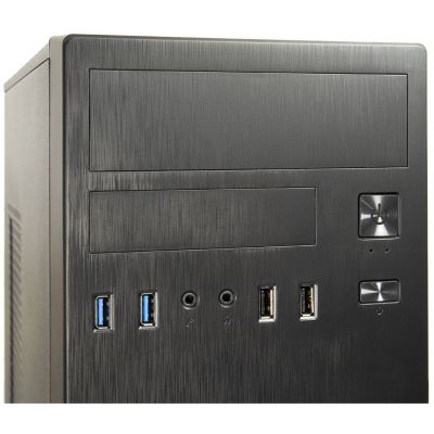 4. Inter-Tech IT-2812 Business Midi Tower Schwarz
