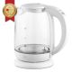 ELDOM GLASKABELLOSER WASSERKOCHER C420 KETTY 1850-2200W 1,7L NETTOFILTER BELEUCHTETER BEHÄLTER, HEIZPLATTE