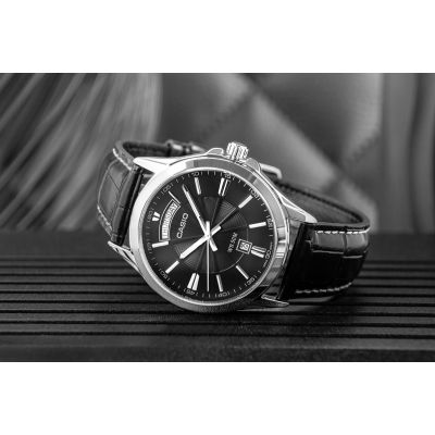 4. Herrenuhr CASIO MTP-1381L-1AVDF + Box
