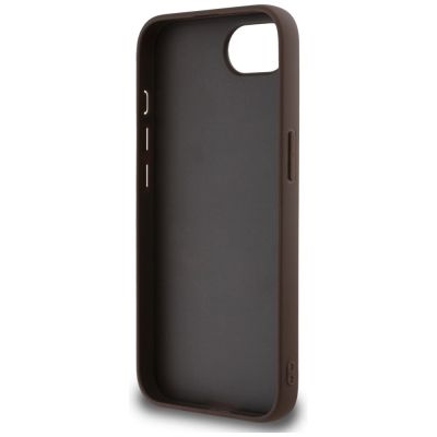 7. Guess 4G Big Logo Case für iPhone 16e - Braun