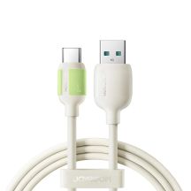 Joyroom S-A53 3A USB-A - USB-C Kabel mit fluoreszierender Spitze 2m - Beige