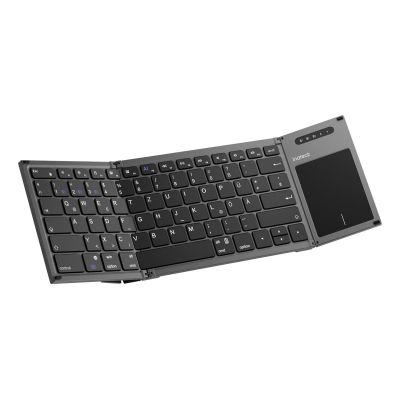 2. Inateck KB06101_STEEL GRAY Tastatur Home RF Wireless + Bluetooth QWERTZ Englisch Schwarz