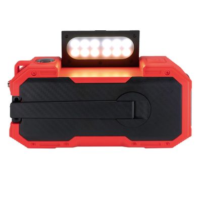 3. Albrecht DR 112 DAB+ UKW-Radio mit externer Kurbel, SOS, Taschenlampe, Solar, PowerBank