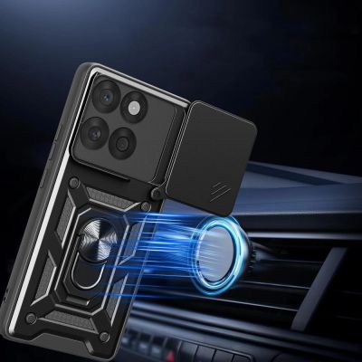 3. Tech-Protect CamShield Pro Hülle für Motorola Edge 60 Fusion - Schwarz