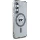 4. Karl Lagerfeld Button Karl Head gedrucktes Logo MagSafe Samsung Galaxy S25 Hülle schwarz