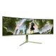 3. Arozzi Nova 49” Curved Computer Monitor 124,5 cm (49") 5120 x 1440 px Dual QHD LED Grün