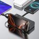 6. Dudao K11 Pro 20000mAh Powerbank mit integrierten Kabeln - Schwarz
