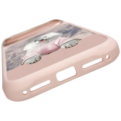 5. Nimmy Gentle Pets Serie Hunde MagSafe Hülle für iPhone 17 Pro - pink
