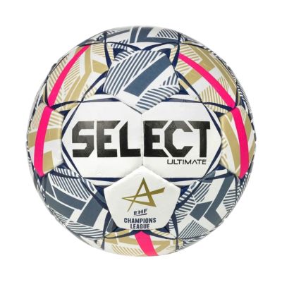 2. Select Ultimate EHF Champions League Offizielles v26 Handballtrikot Weiß, Blau, Rosa 200043