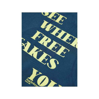 4. PEAK PERFORMANCE M Grafik-T-Shirt Blau