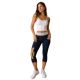 3. LEONE LW1019/S16 marineblaue kurze Leggings "S"