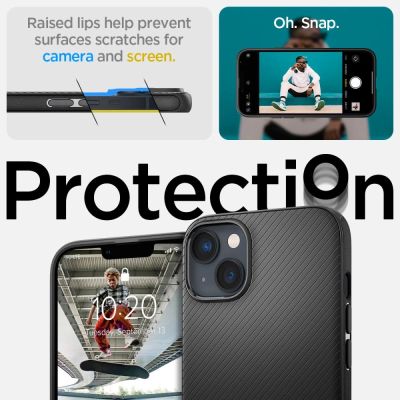 8. Spigen Mag Armor Hülle für iPhone 14 Plus – Mattschwarz