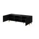 TV-Schrank PAFOS 150x40x52 schwarz matt