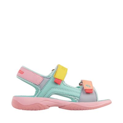 Lotto Macarella rosa und blaue Kindersandalen 2600620K 4182
