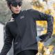 17. Rockbros Herbst/Winter Langarm-Radjacke L - Schwarz
